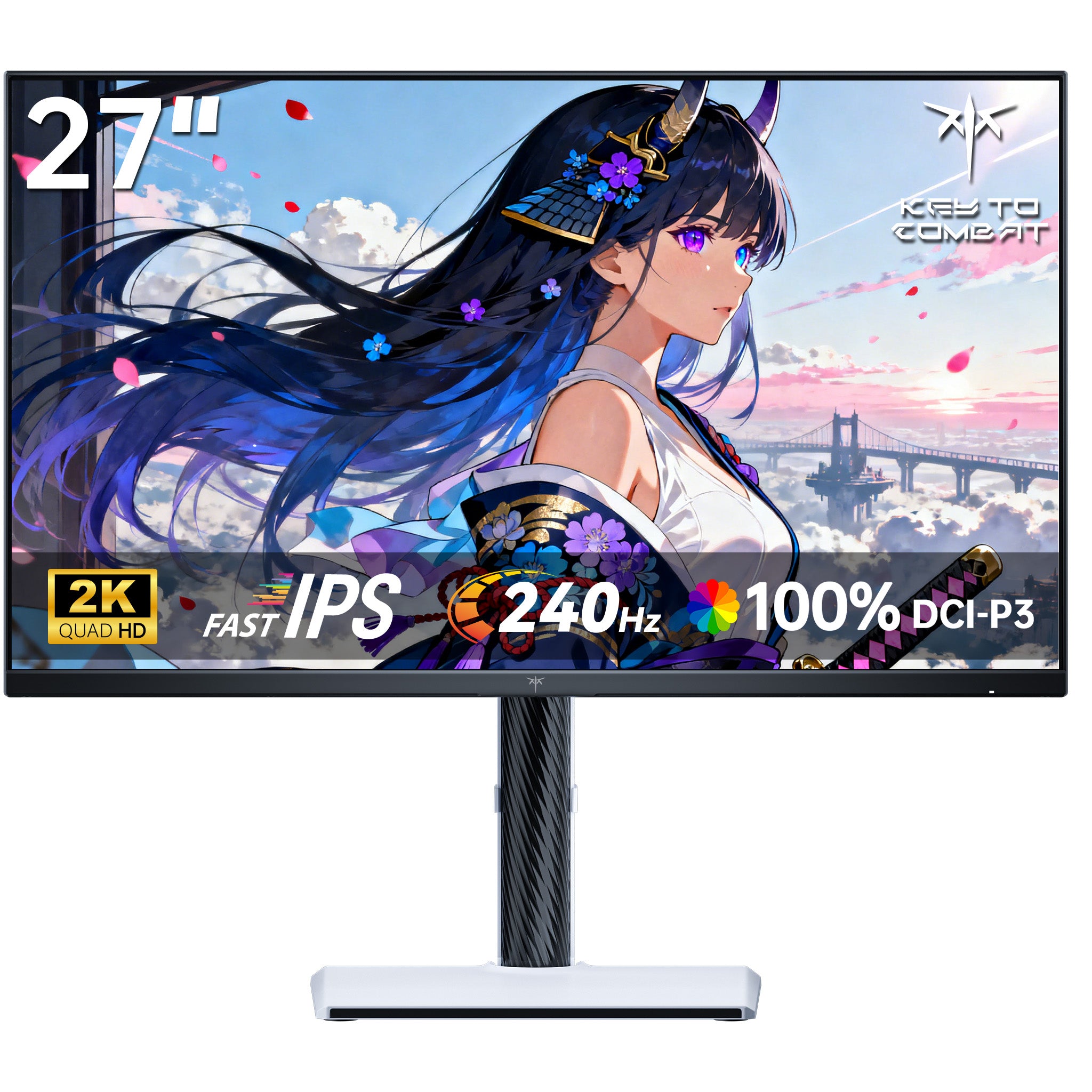 KTC H27E6S 27型 ゲーミングモニター WQHD 240Hz HDR400 高リフレッシュレート