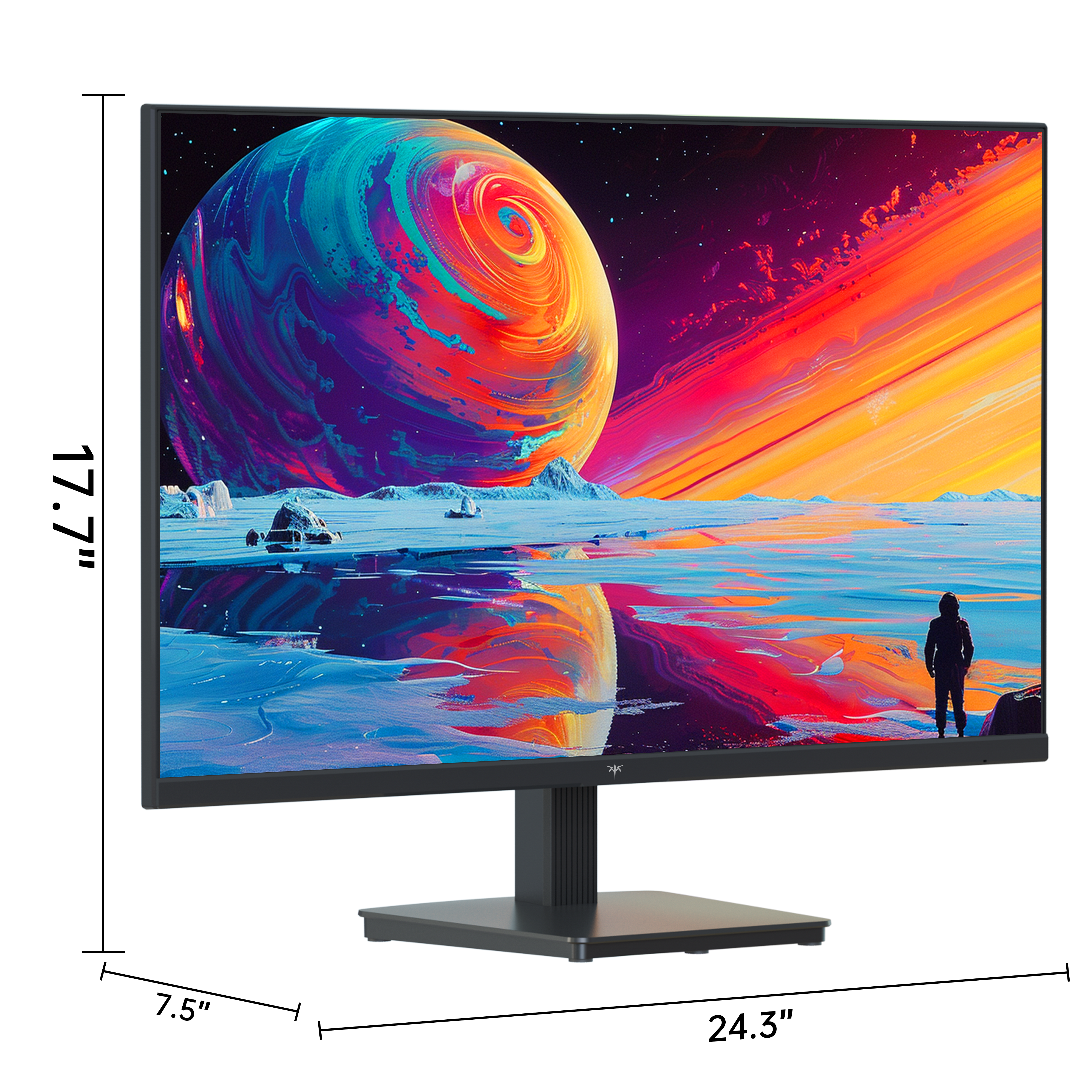 27 型オフィスモニター|2K 100Hz&低ブルーライト|H27T27