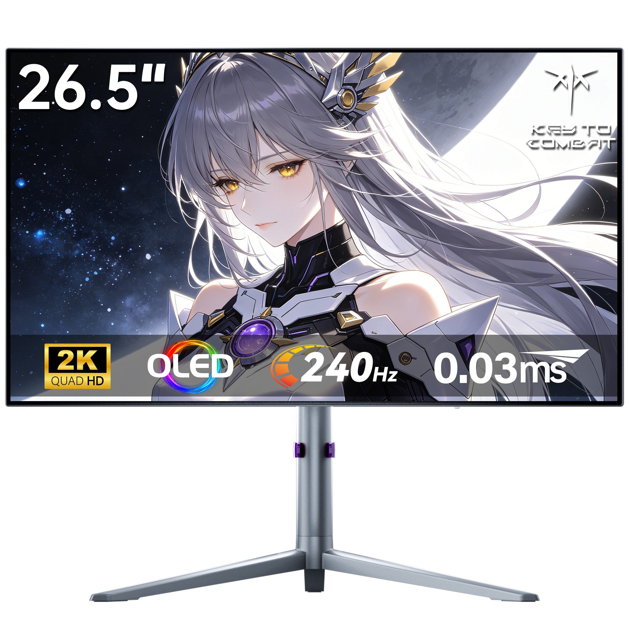 KEY TO COMBAT G27P6S｜27型 OLED 2K 240Hz ゲーミングモニター