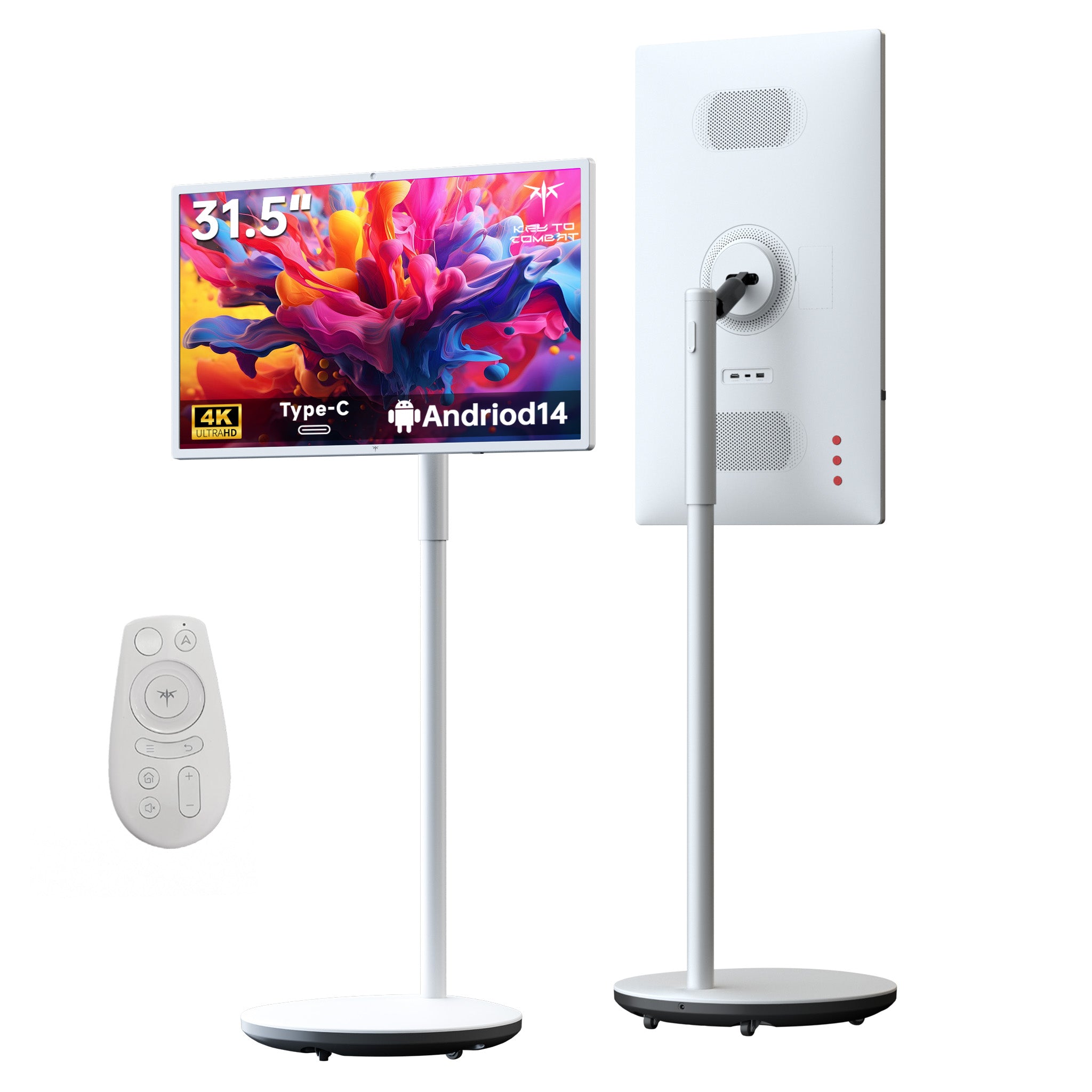 32 型 4K Android 14 オールインワン タッチスクリーンモニター|A32Q7S