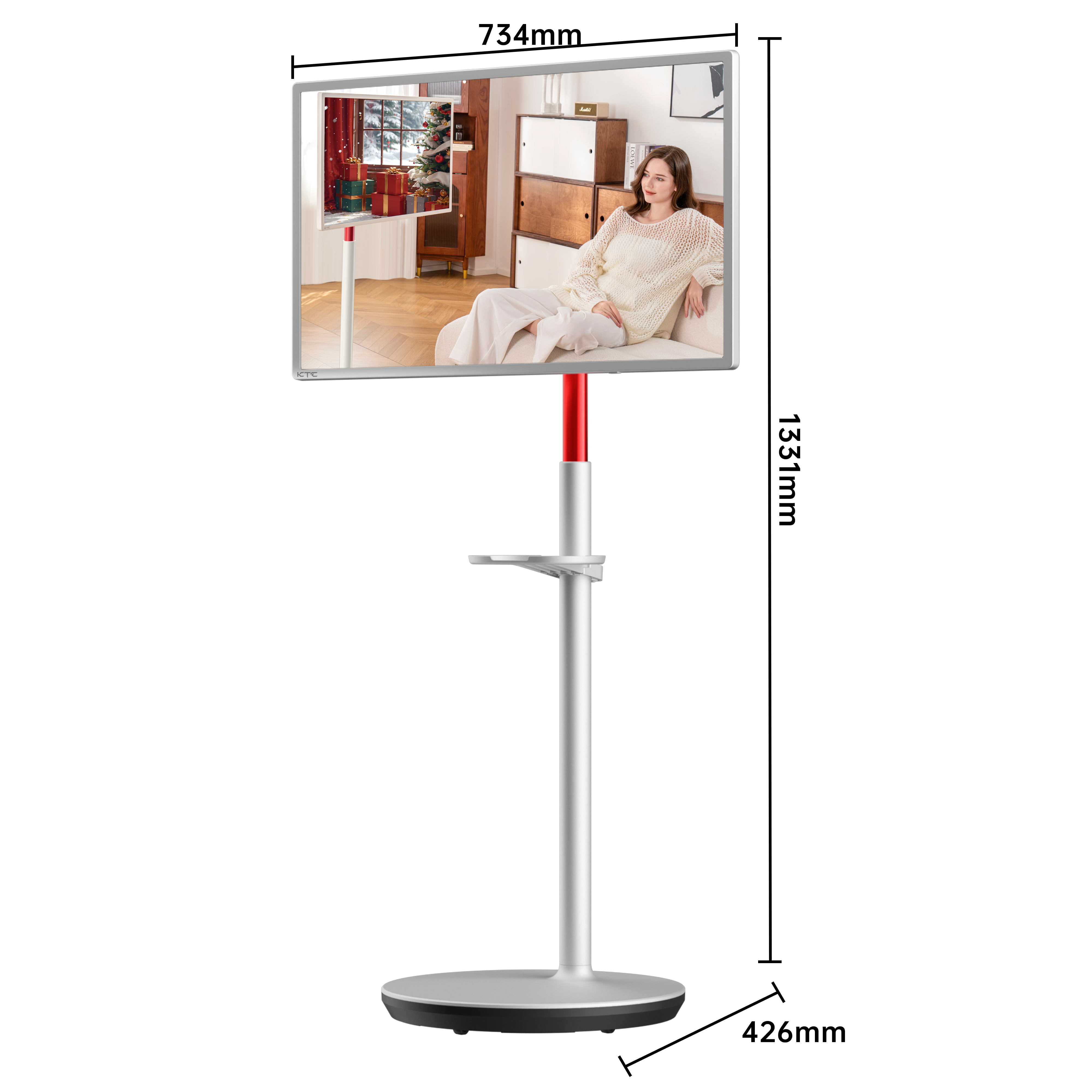 32 型 4K Android 13 オールインワン タッチスクリーンモニター