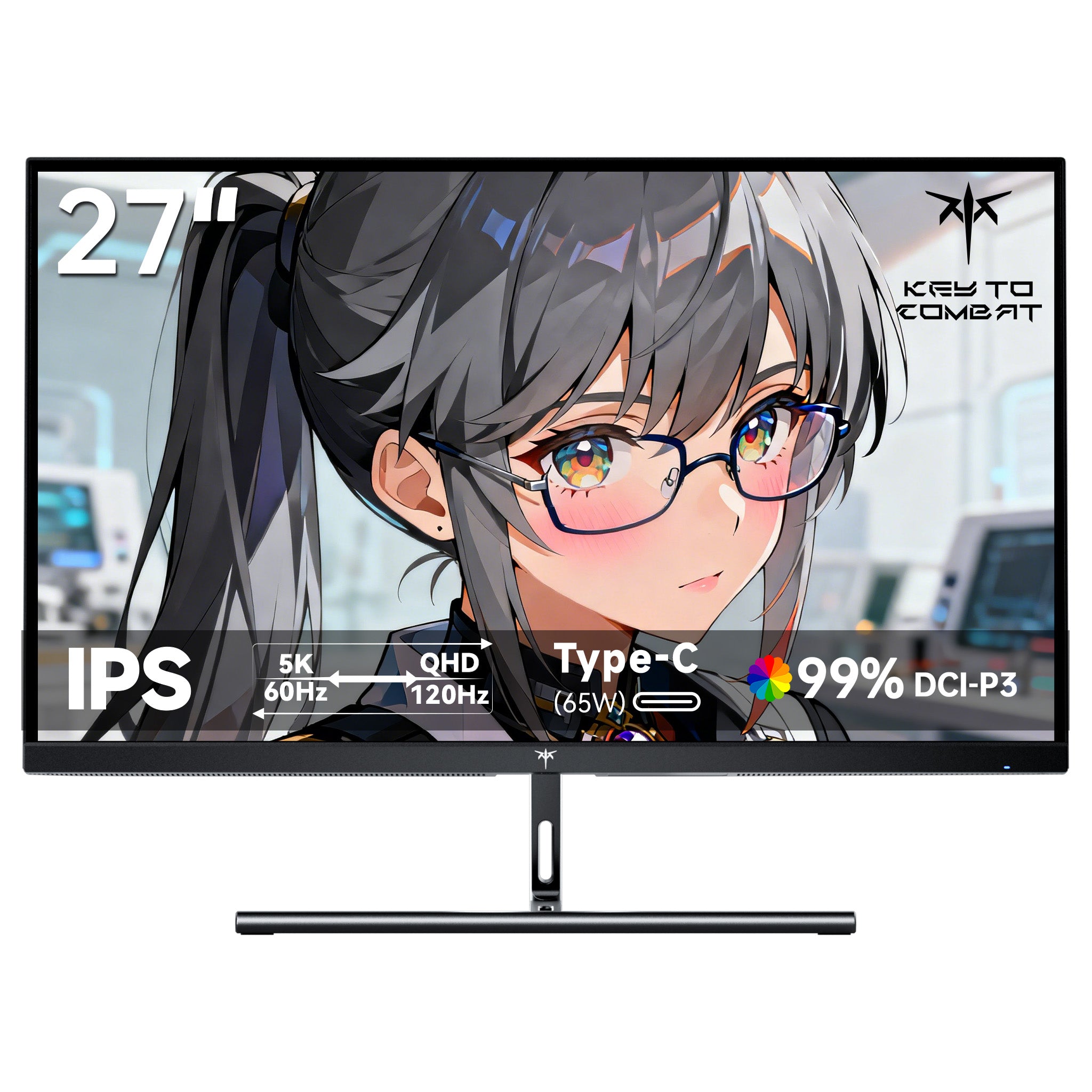 KTC H27P3｜27型 5K 60Hz オフィスモニター 99%DCI-P3 Type-C対応