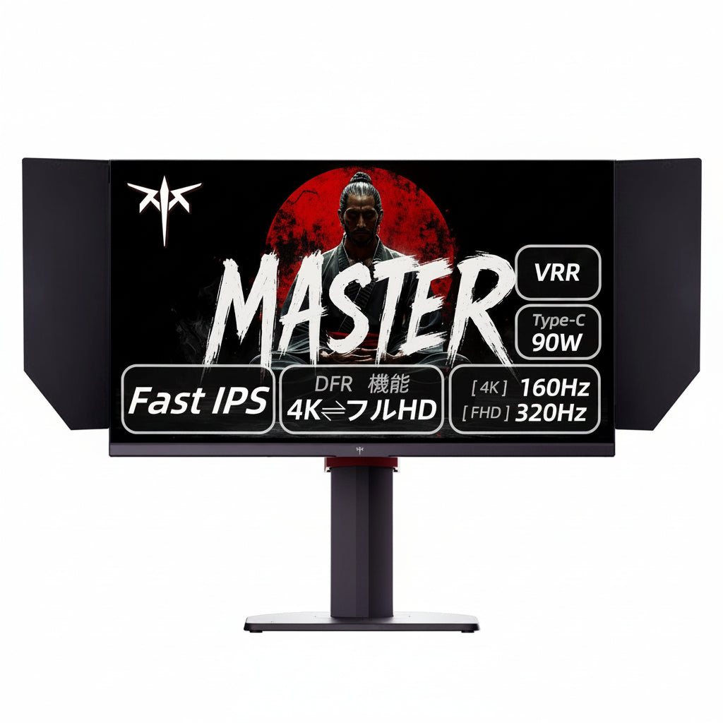 KTC 27M1 Max 27型 ゲーミングモニター 4K UHD 160Hz 320Hz HDR400 Fast IPS