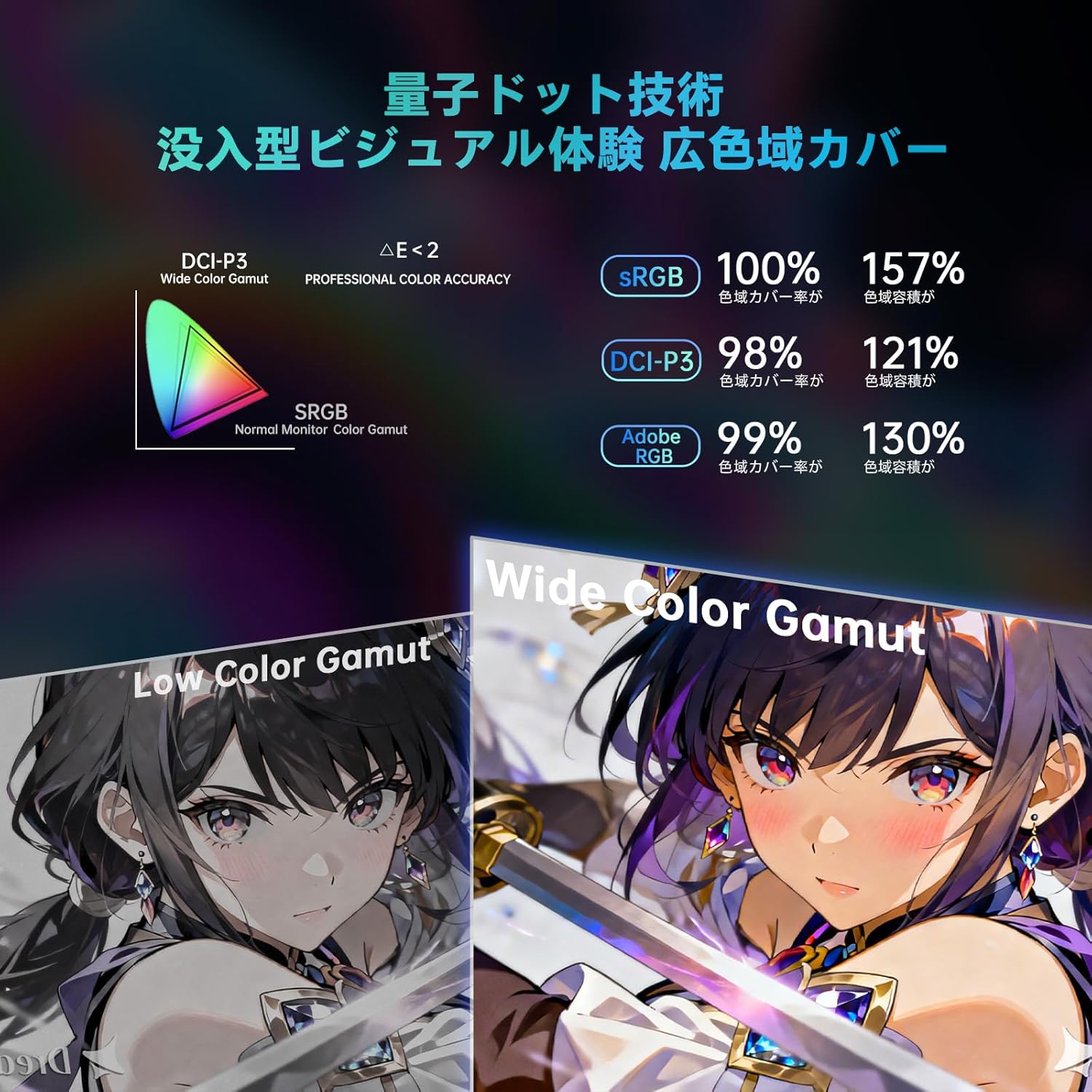 27型 ゲーミングモニター|WQHD 200Hz&HDR1000|M27T6S