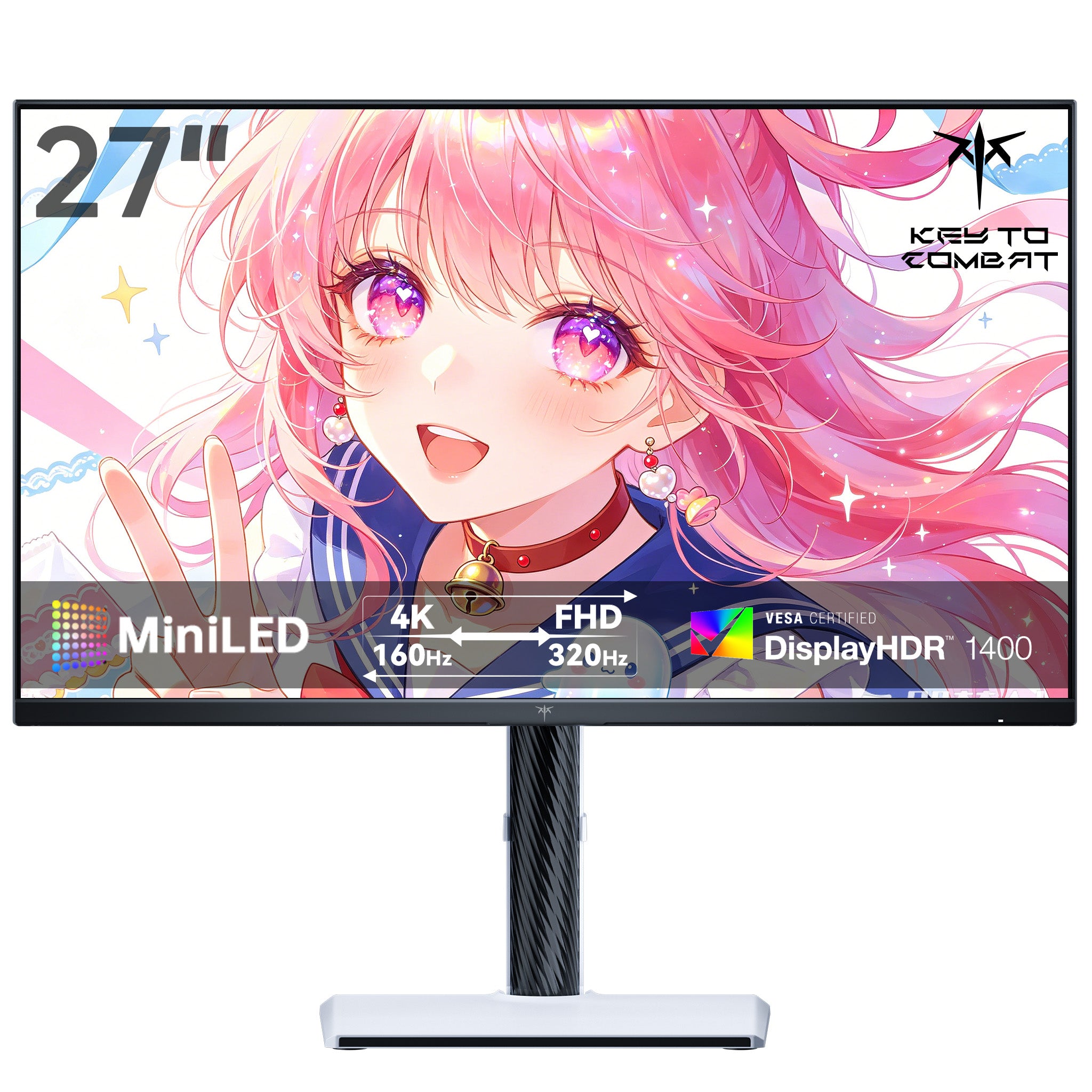 27型 Mini LED ゲーミングモニター｜4K160Hz＆HDR1400｜M27P6