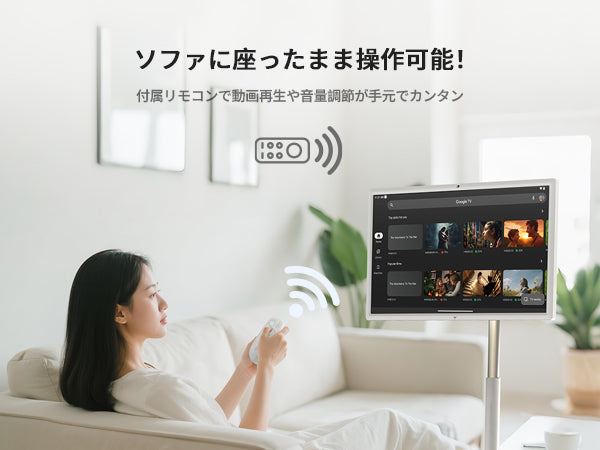 KTC 27型 Android 14搭載スマートモニター｜タッチ対応＆高速充電
