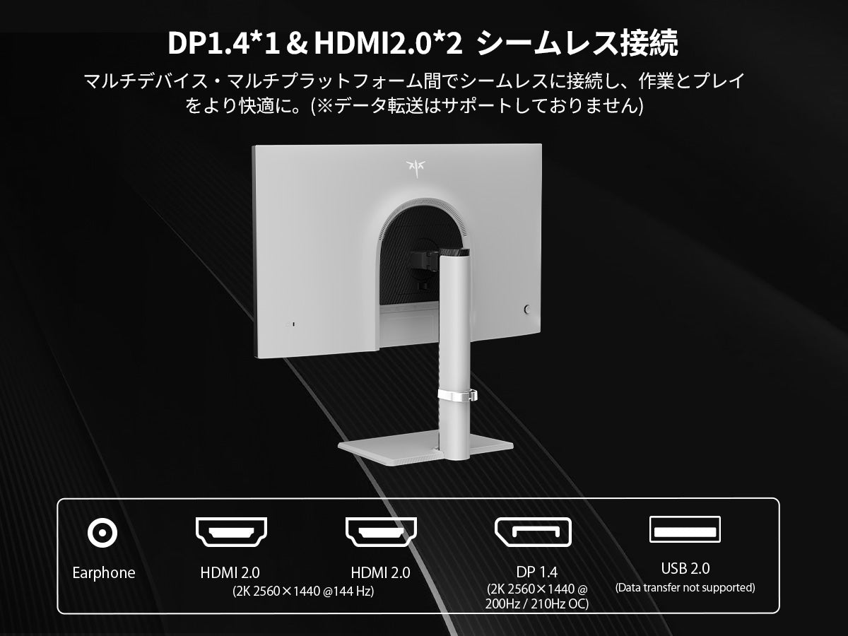 KTC M27T6S｜27型 QD Mini LED WQHD 200Hz HDR1000 ゲーミングモニター